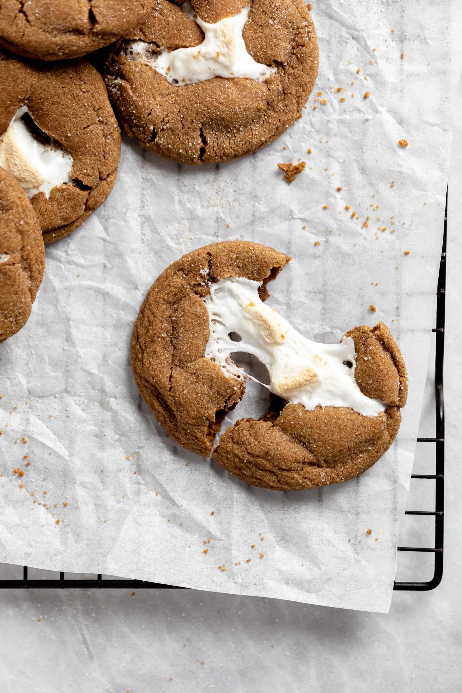 Marshmallow Stuffed Cookies